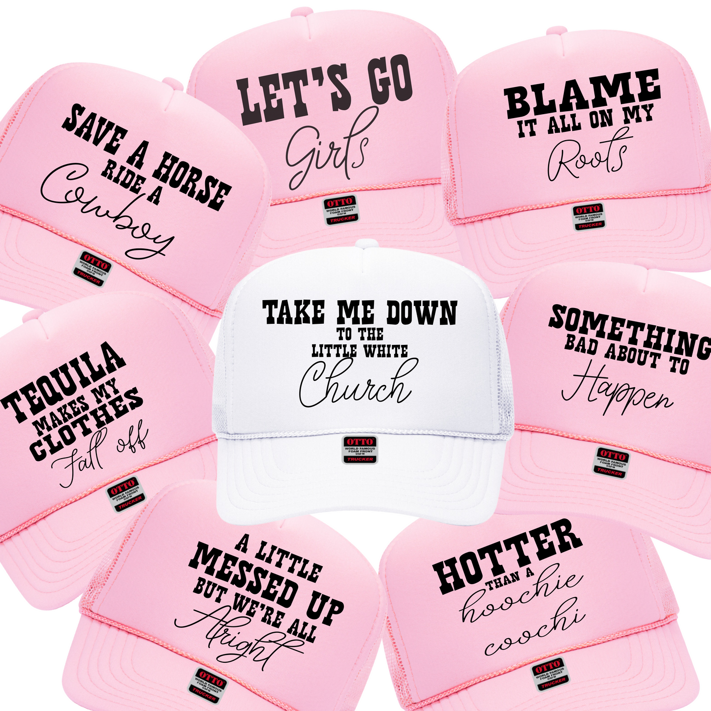 Nashville Bachelorette Party Bridesmaid Gifts, Matching Trucker hats, Country Song Quotes, Ask for different Color Options, Gifts for Bride