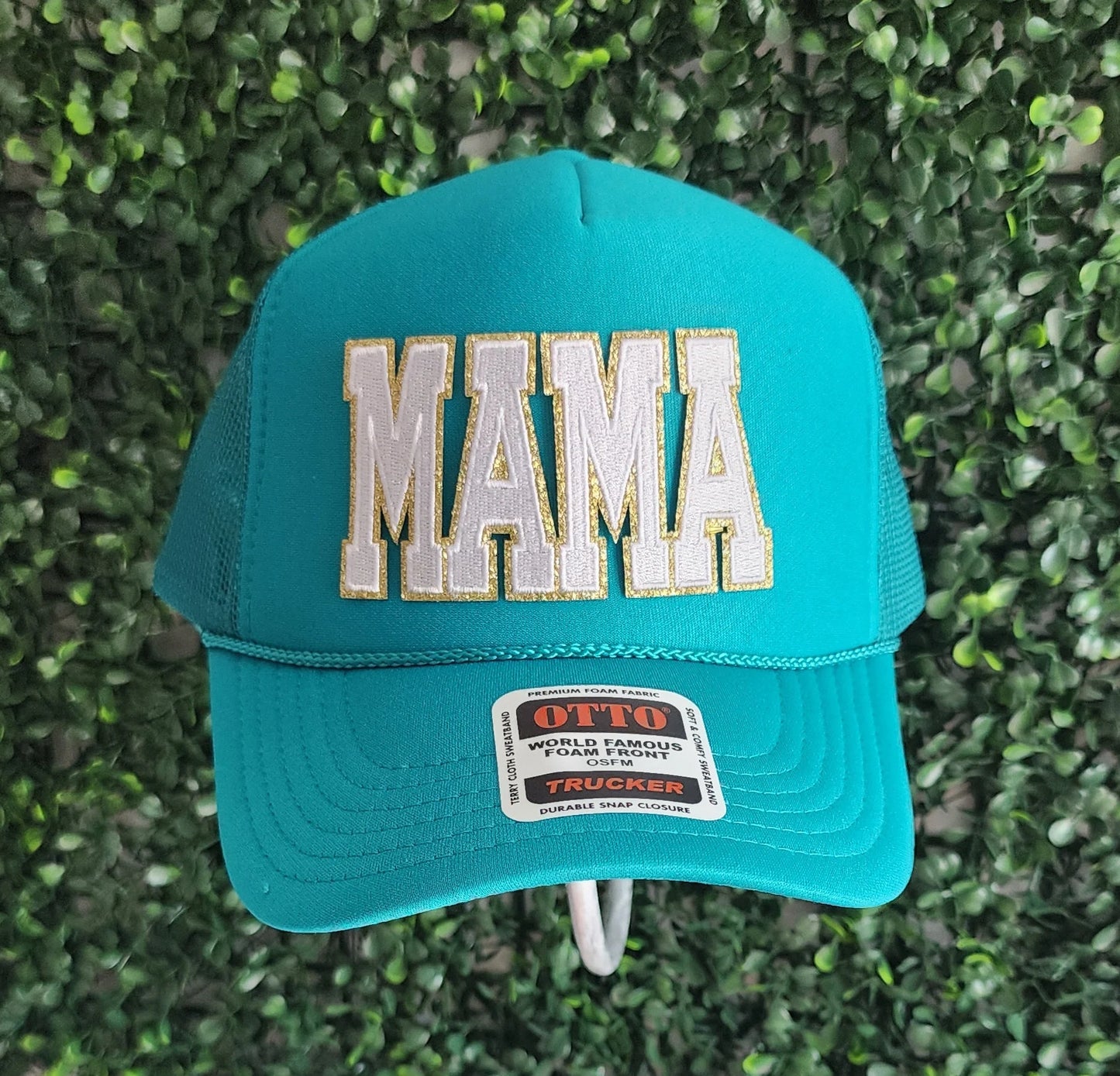 Trendy Foam MAMA Patch Trucker Hat Hot Pink or Teal, Multiple Hat Colors Mothers Day Gifts For Her, Gift for Mom, Mama Hat, Mama Trucker Hat